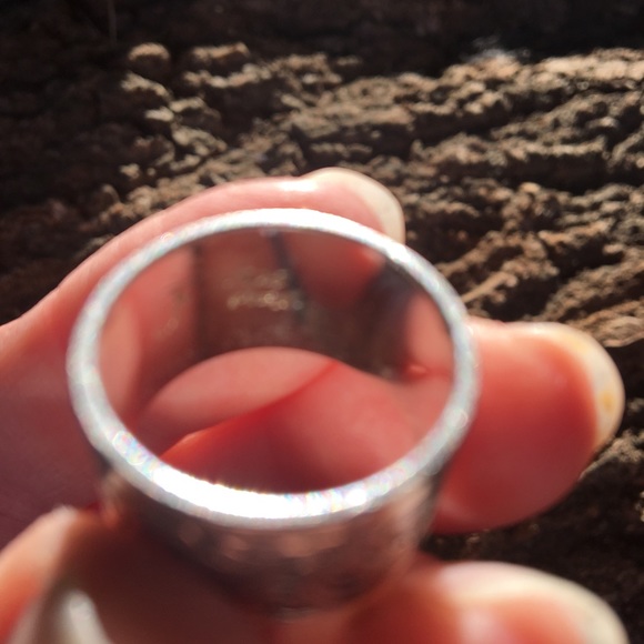 Fanning Jewelers Sterling Silver .925 Western Band - Picture 6 of 8